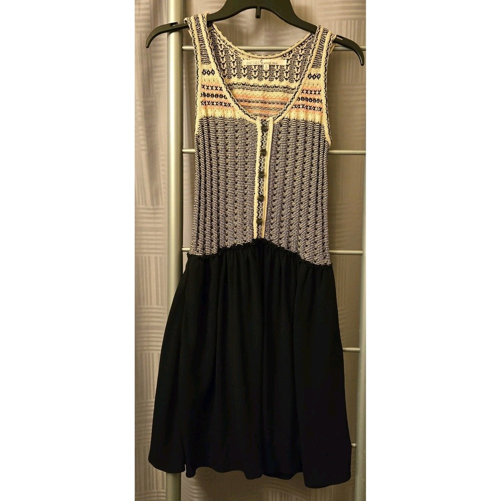 Rachel Rachel Roy Knit Top Tank Bohemian Dress Size Medium M Festival Summer
